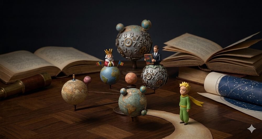 Mali princ citati - Analiza lika odraslih