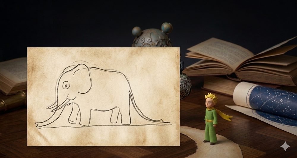 Mali princ citati Simbolika djecjeg crteža