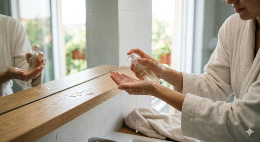 Cišcenje lica jutarnja rutina