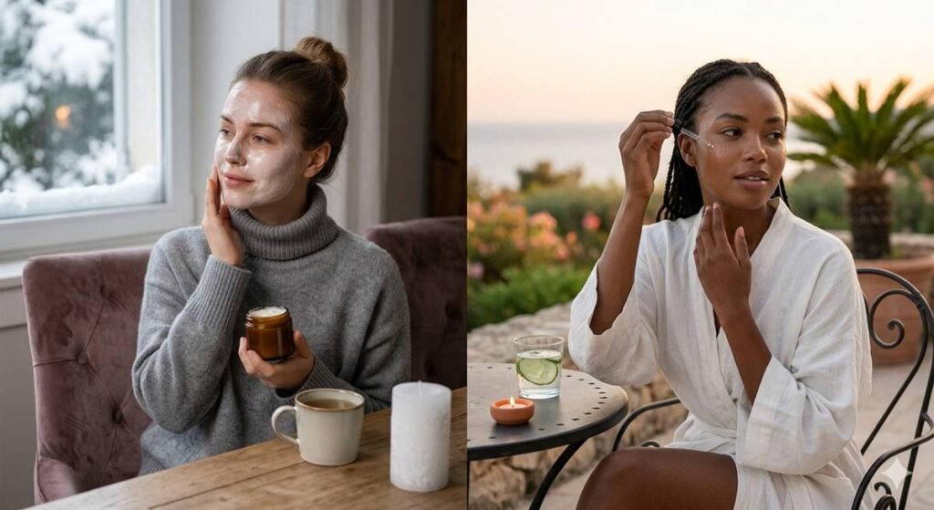 Nocna njega lica zimi i ljeti