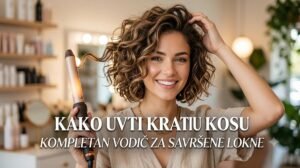 Kako Uviti Kratku Kosu
